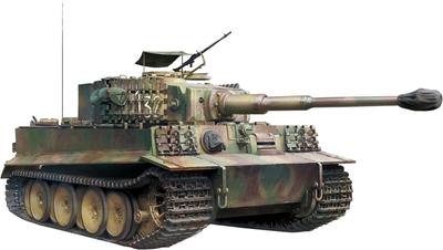 Takom 1/35 Sd.Kfz.181 Pz.Kpfw.VI Tiger 1 Средний Тип Покрытие Зиммерит Пластиковая Модель в Наборе TKO2198