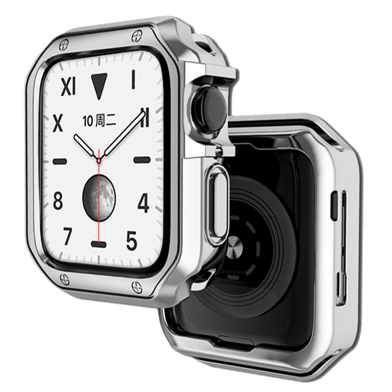 Чехол из ТПУ для Apple Watch Корпус 44 мм/40 мм 42 мм/38 мм 45 мм 41 мм бампер Защита экрана Аксессуары для корпуса iWatch Серии 6 3 SE 7 8 9