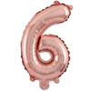 32 Inch Rose Gold Digital Balloon Number Helium Foil Birthday Party Wedding Decoration ADM