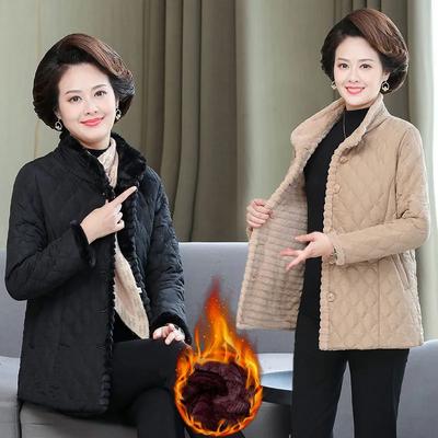 Женская зимняя куртка, бархатное пальто, воротник-стойка, большая утепленная куртка, толстое теплое короткое пальто