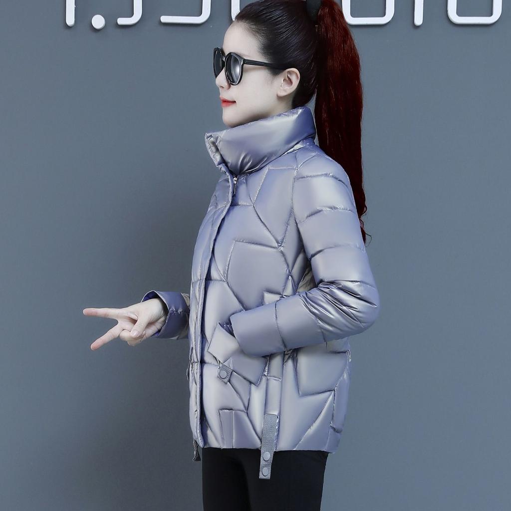 Легкая и тонкая теплая хлопковая куртка с воротником-стойкой нового стиля, не требующая стирки