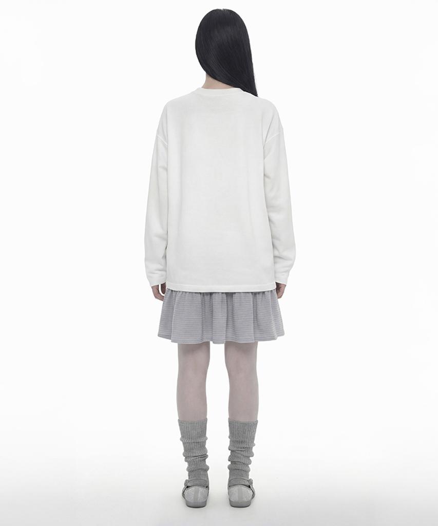 GRAVER [Unisex] Petal Long Sleeve T-Shirt_3 Colors