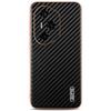 AZNS Для Honor 300 Ultra Чехол Гальваническое покрытие Текстура Углеродного волокна PU+TPU Чехол для телефона