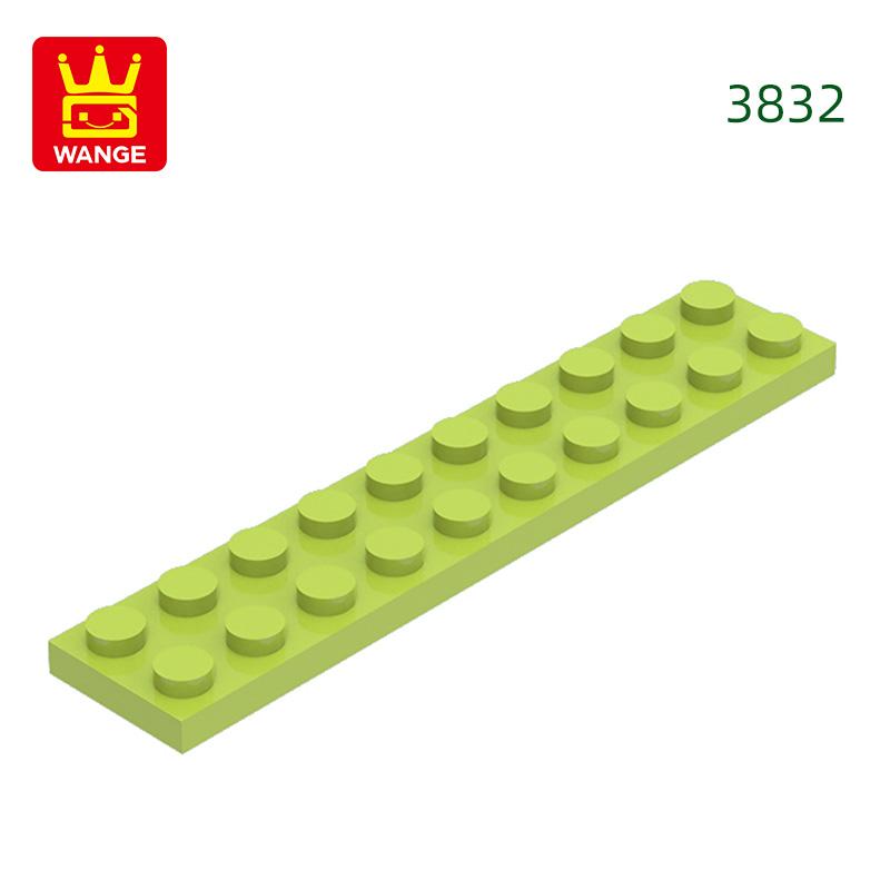 Нетоксичный 34 шт./лот 3832 2x10 Базовый строительный блок Moc Детали платы Совместимые с кубиками DIY Сборные игрушки для детей Подарочная коробка