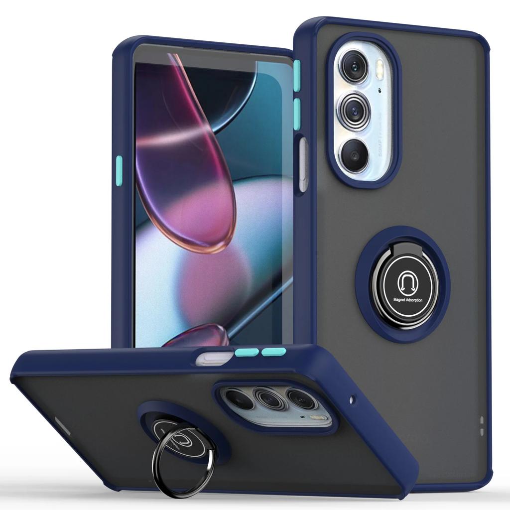 Phone Case for Motorola Moto Edge 30 Fusion Lite Neo Ultra 40 Plus G STYLUS 5G G13 G60 G51 G52 G71 G72 E13 G53 Ring Bracket