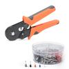 Ferrule Crimping Pliers, 0.25-6.0mm?, for HSC8 6-4F Wire End Sleeves, and Terminal Set (Terminal E400 Set HSC8 6-4F/E-400)