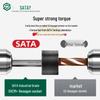 SATA Очень длинный набор шестигранных и Torx ключей с плоской шаровой головкой - 6-гранные угловые ключи, Очень твердый
