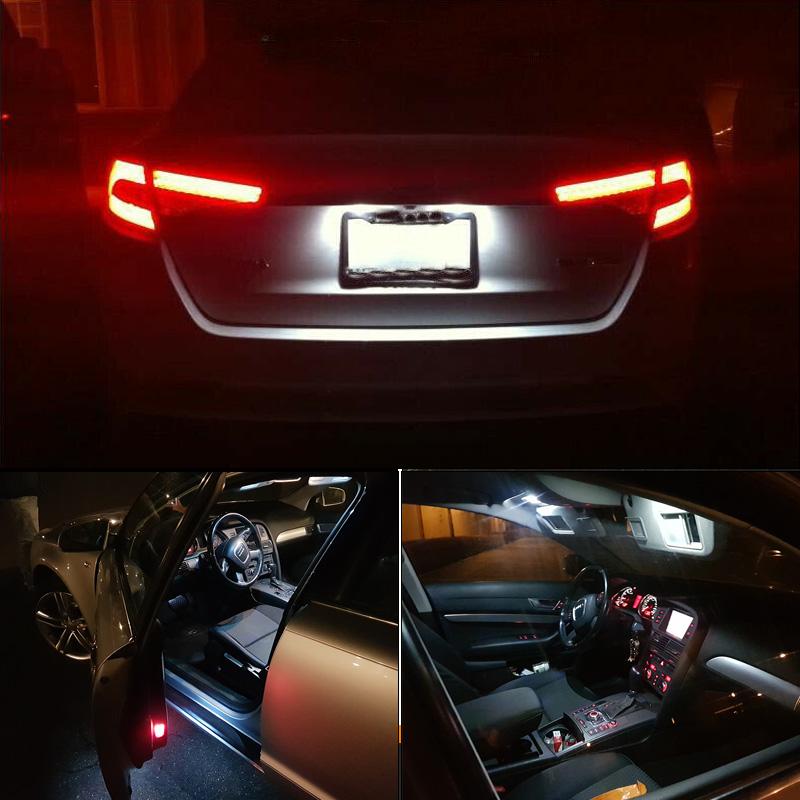 BADEYA Canbus White Error Free LED Interior Dome Reading Light Bulb Kit For Renault Clio 2 3 4 II III IV MK2 MK3 MK4 (1998-2017)
