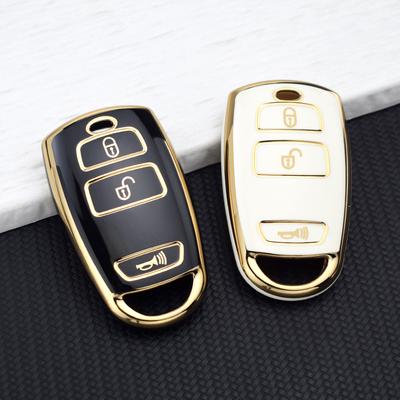 TPU чехол для ключа Защитный брелок для старой модели Kia Grand Carnival Sedona - Защита от царапин Корпус ключа автомобиля Брелок Аксессуары