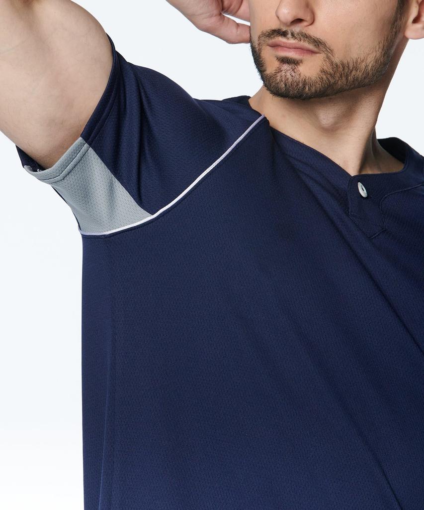 Бейсбольная футболка UA Полуночный флотский белый 3XL [Under Armour] /