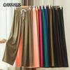 Corduroy Pant Autumn and Winter High-waisted Draped Dragging Trousers Casual Wide-legged Trousers