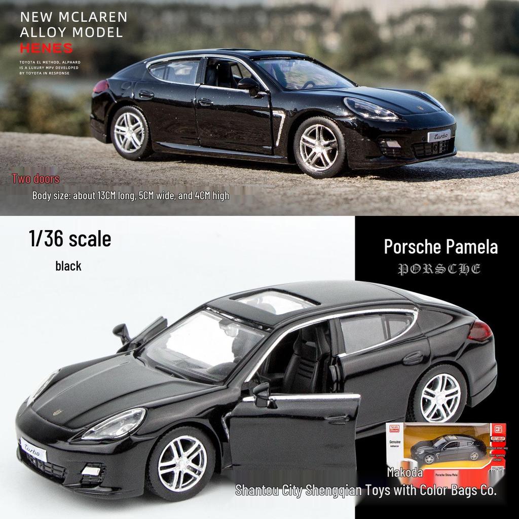 1:Модели автомобилей Panamera и Cayenne масштаба 36 - Имитационные сплавные игрушечные автомобили Maserati для мальчиков