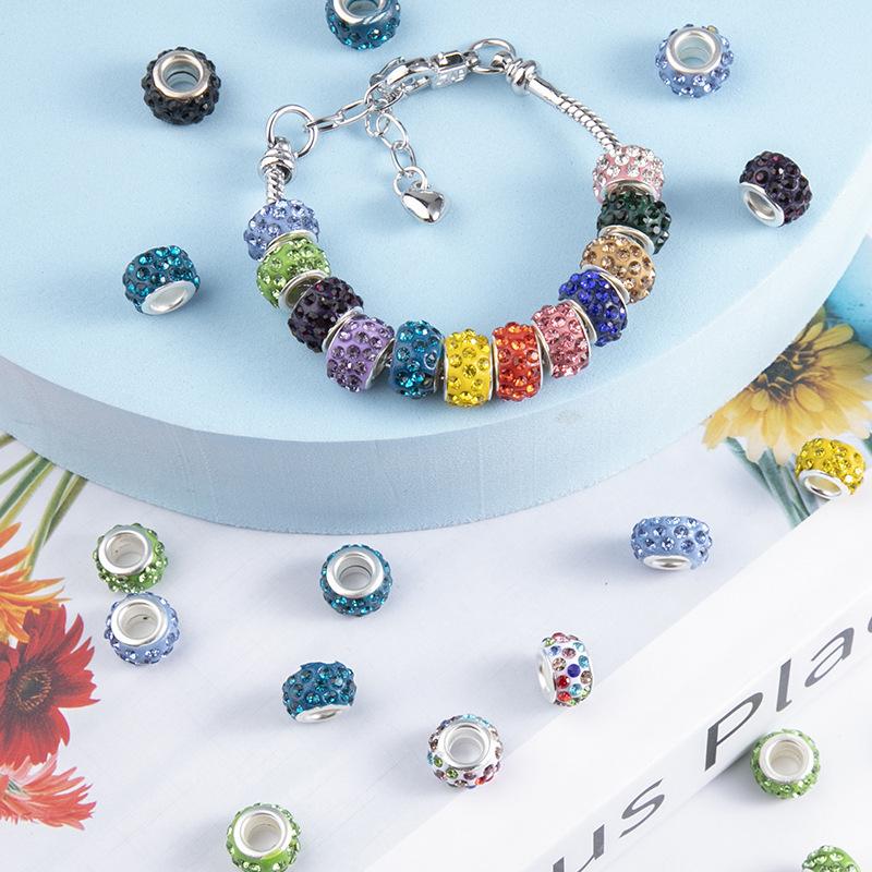 Товары для вечеринок Акриловые свободные бусины Кристалл аксессуары Подвески DIY поделки для изготовления ювелирных изделий ожерелье браслет кулон 10 шт 12 мм