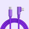 Игровой кабель для быстрой зарядки 90° Type-C для Samsung и Huawei