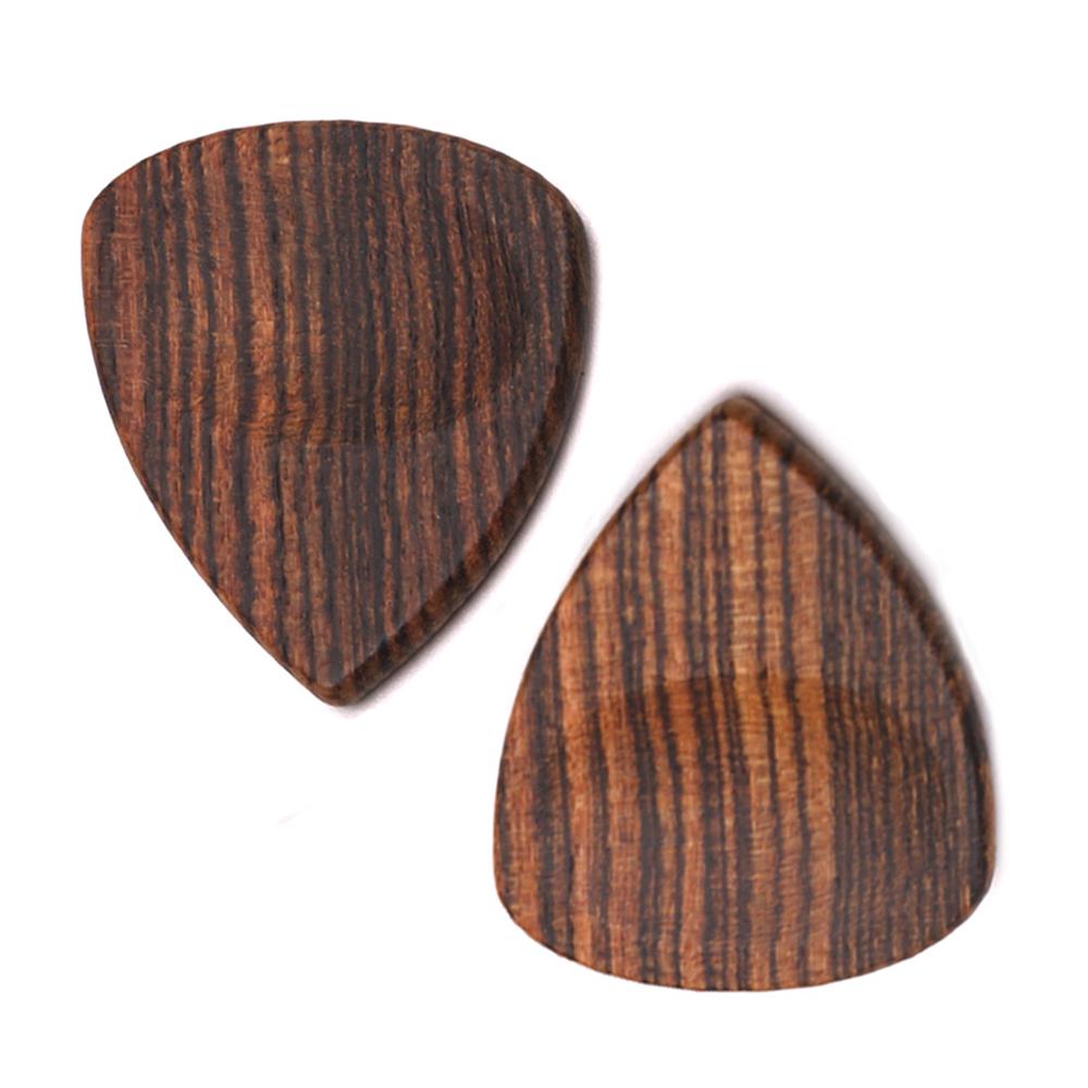 2шт деревянные медиаторы плектр для акустической гитары укулеле Bocote Wood