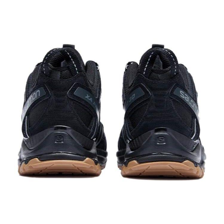 SALOMON XA Pro 3D Замшевые Удобные Универсальные Амортизирующие Нескользящие Низкие Кроссовки Унисекс Кроссовки Черный Эбони 472433