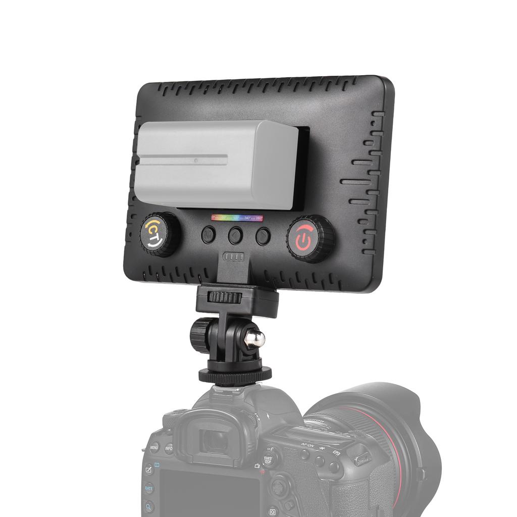 Мини-лампа для фотосъемки Светодиодная лампа с регулируемой яркостью Портативная лампа для видеоблога 196 светодиодных бусин 20 Специальное освещение