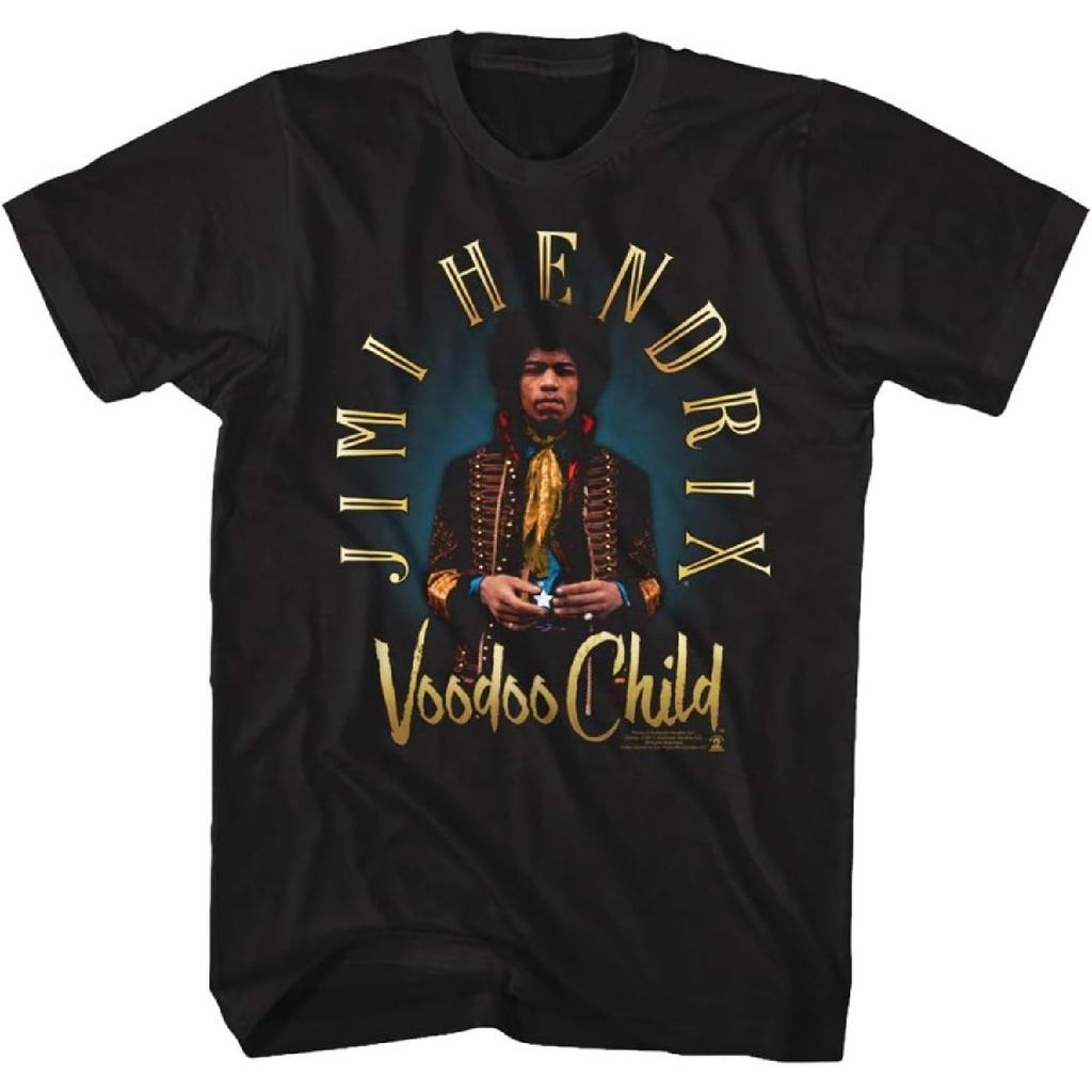 Джими Хендрикс 1960-х Психоделическая Музыкальная Икона Voodoo Child Черная Взрослая Футболка
