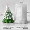 Christmas Tree Shape Plaster Resin Mold Silicone Crafts Making Molds Candle Mold  Desktop Ornament