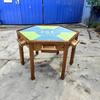 Zhan Ming Шестигранный игровой стол из массива дерева для покера и шахмат
