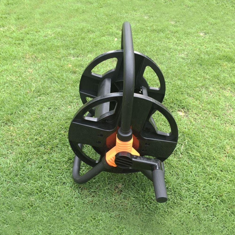 35 метров Водопроводная труба Автомобильный рулон Легко перемещаемая полка для хранения водопроводной трубы для садового шланга Катушка Веревка