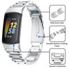 Ремешок из нержавеющей стали для Fitbit Charge 6 5 Аксессуары для браслета Металлический регулируемый браслет correa Браслеты для Fitbit Charge 5 6