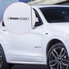 Для X5 X6 X3 X4 X1 Автомобиль Задний Багажник Эмблема Буква Смещение Боковой Значок Наклейка на Крыло