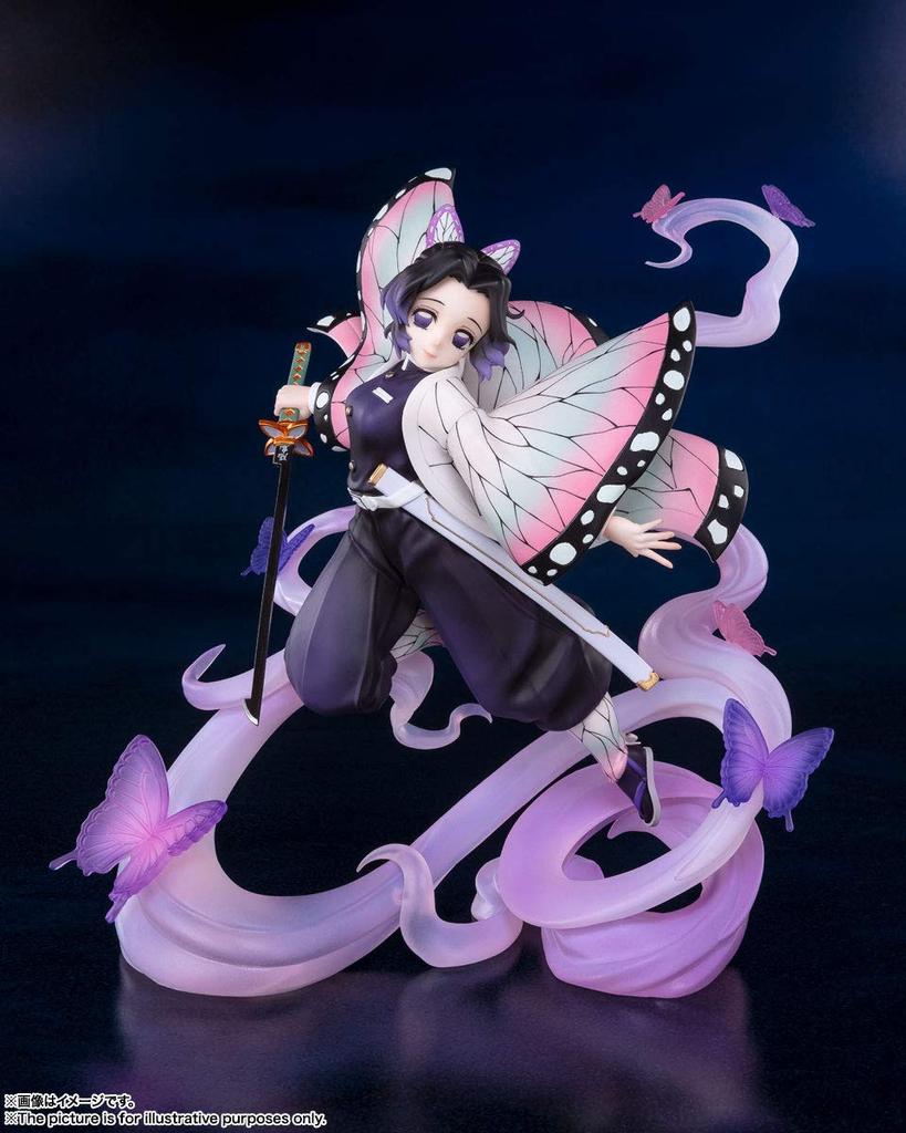 TAMASHII NATIONS Figuarts ZERO Demon Slayer: Kimetsu No Yaiba Shinobu Phalaenopsis Insect Breathing Approx. 170mm PVC/ABS Painted Complete Figure
