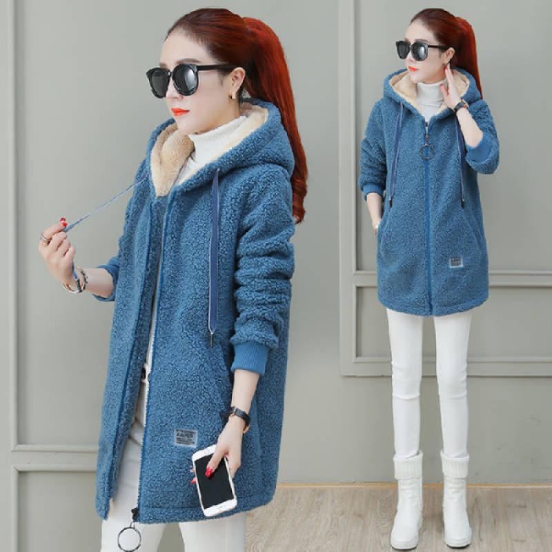 Plus-size 2024 New Fashion Women's Cardigan Sweater Thickening Coat Female Long Sleeve Casual Loose Vintage Elegant Sweaters Overcoat