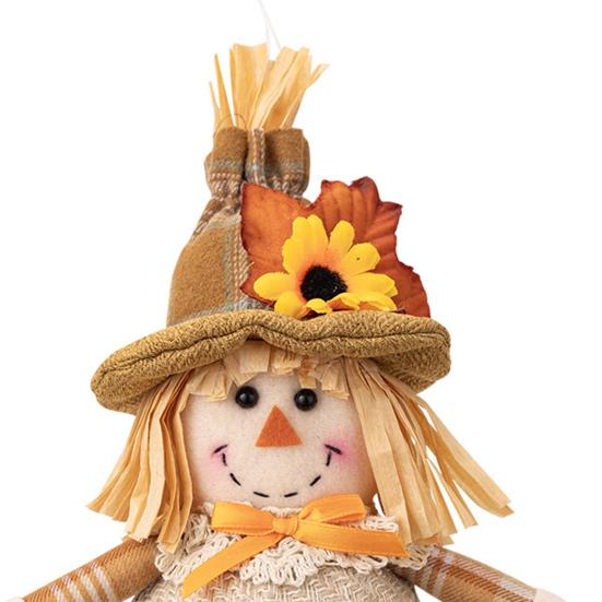Осенний гном кукла декор плюшевый кленовый лист подсолнух кукла игрушка ручная работа фермерский дом
