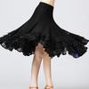Женские сценические костюмы, сетчатые юбки, танцевальные репетиционные костюмы, бальные танцы, юбки средней длины, танцевальные юбки для выступлений, юбки