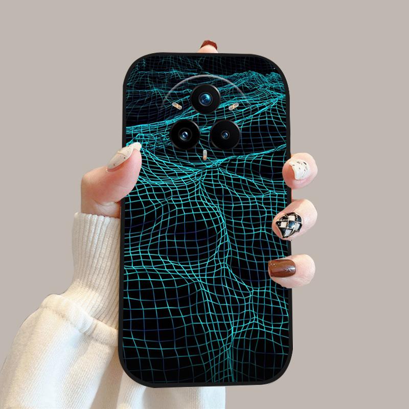 Модный чехол для Oppo Realme 14 Pro, мягкий силиконовый бампер из ТПУ, чехлы для Realme14 Pro, Capa RMX5056, защитный чехол Fundas