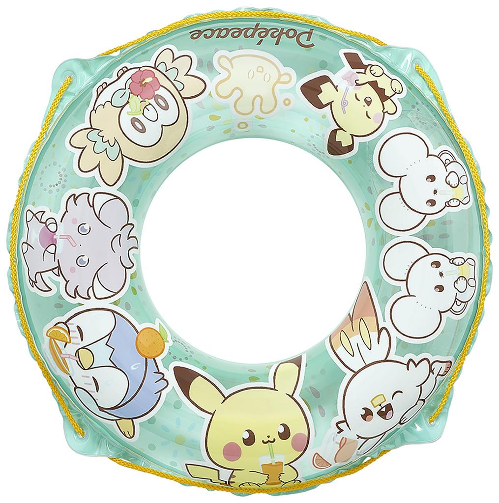 Igarashi Poke Piece 80cm Mint Green Float Inflated inner circumference of approximately (with rope) - 105-110cm (AQD-80B)