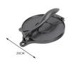 20cm Aluminum Alloy Manual Tortilla Press Hand Operated Dough Shaping Machine For Mexican Corn Tortilla And Pancake Pressing