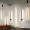 Светодиодные напольные лампы Nordic Minimalist Living Room Led Aluminum Vertical Table Lamp Creative Wall Lamps Hanging Lamps Decor Luminaria