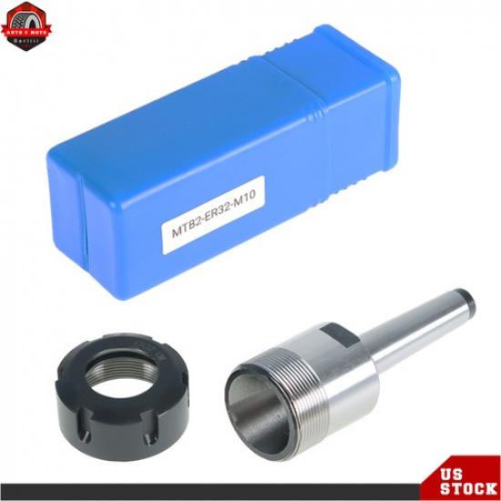 MT2 ER32UM M10 collet chuck Morse Taper Tool holder MT2-ER32 Collet Chuck Holder
