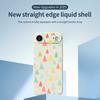 For iPhone 17 Air Case Colorful Trees Pattern Printing Straight Edge TPU Phone Back Cover