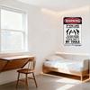 Humor Metal Tin Sign 'IF YOU LIKE (YOU HAANDS (PLEASE HANDS))' Funny Spelling Warning Tool Not Touch Decor for Home Bar Man Cave