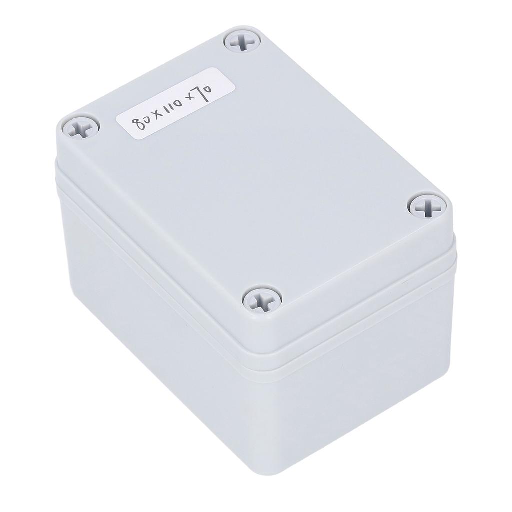 Распределительная коробка с монтажной пластиной АБС-пластик DIY Электрический проектный корпус IP67 Водонепроницаемый Пыленепроницаемый