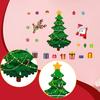 Christmas Tree Refrigerator Stickers Decorations Attractive Kitchen Decor Xmas