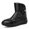 Unisex Leather Motorcycle Boots Large Size Anti -slip Anti -collision Competition Riding Boots Motorcycle Shoes