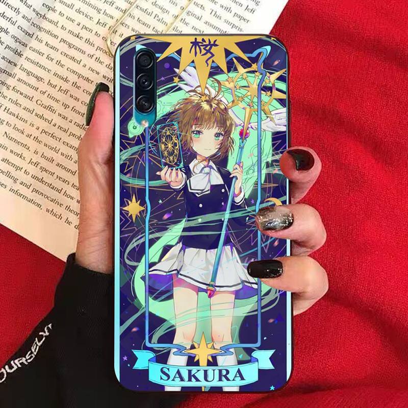 Чехол для телефона Card Captor Sakura для Samsung S20 lite S21 S10 S9 plus для Redmi Note8 9pro для Huawei Y6