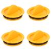 4 шт. Стоматологическая крышка фильтра клапана Желтая Стоматологическое кресло Сильная аспирация Крышка фильтра Крышка Замена