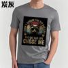 Rock For him Crew Neck tshirt Streetwear I Didnt Choose The Cat Dad Life   The Cat Dad Life Chose Me Hiphop Teenagers tees