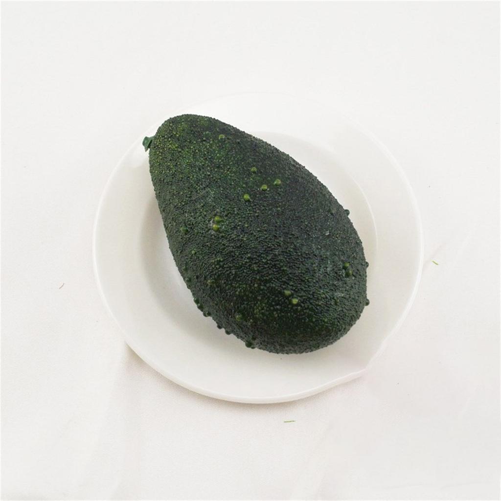 Artificial Avocado Realistic Avocado Artificial Fruit Fake Avocado Simulation Avocado Photography Props for Display