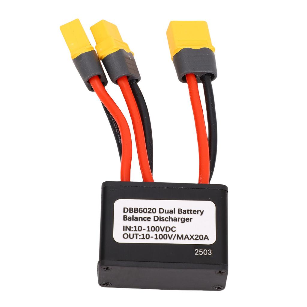 Dual Battery Pack Switch Balancer 10-100V Double Battery Discharge Converter Parallel Module Adapter