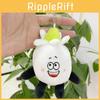 Vegetable Cute Plush Plush Toy Keychain Unique Backpack Charm With Fur Short