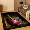 3D Ковер-ковер с логотипом Fender Guitar Bass Instrument Music для спальни, гостиной, дивана, придверный коврик, домашний декор, коврик, противоскользящий, подарок