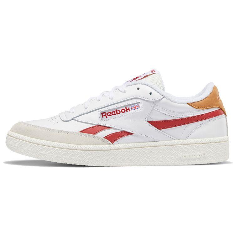 Reebok Club C Revenge White Mars Red Мужские кроссовки Мел FY9418