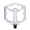 CRANK BROTHERS Crankbrothers Stamp 7 Small Mountain Bike Pedals Silver Edition MTB Enduro Trail BMX Optimized Concave Platform Flat Para of Bicycle